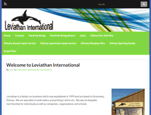 Tablet Screenshot of leviathaninternational.com